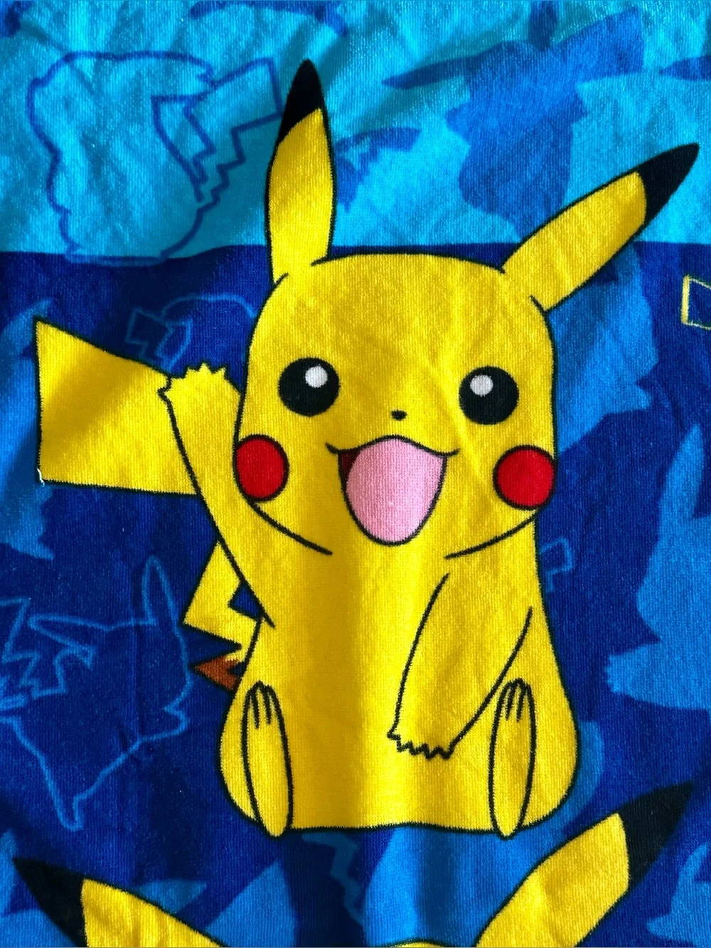 Pokémon Pikachu 2017 Beach Towel. Preowned in good condition! Clean! No holes